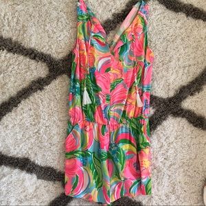 [Lilly Pulitzer] tassel romper size small!